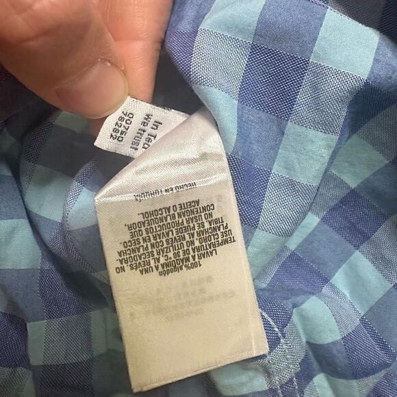 Ted Baker checkered button up 4 (large) - Picture 7 of 9